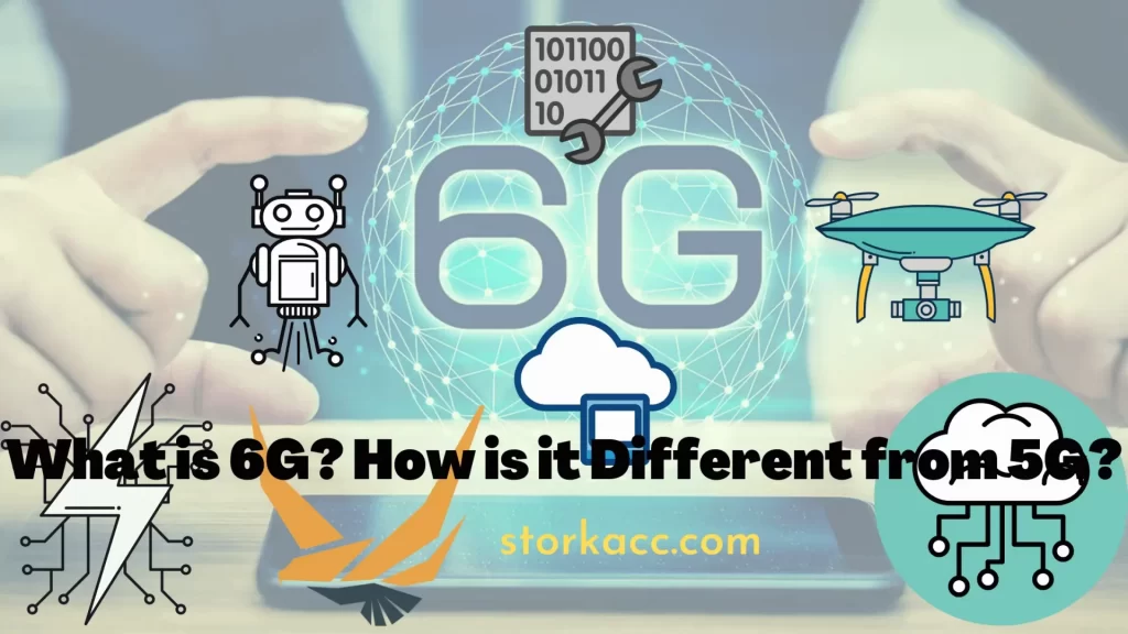 Robots working on 6G Technology